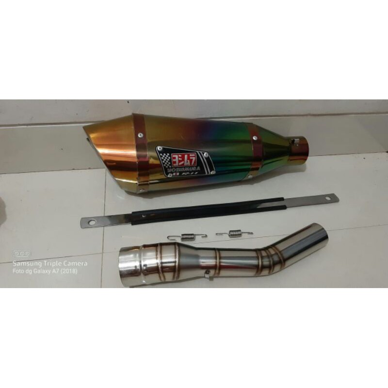 Silincer Yoshimura R11 Pelangi Slip On For CBR150