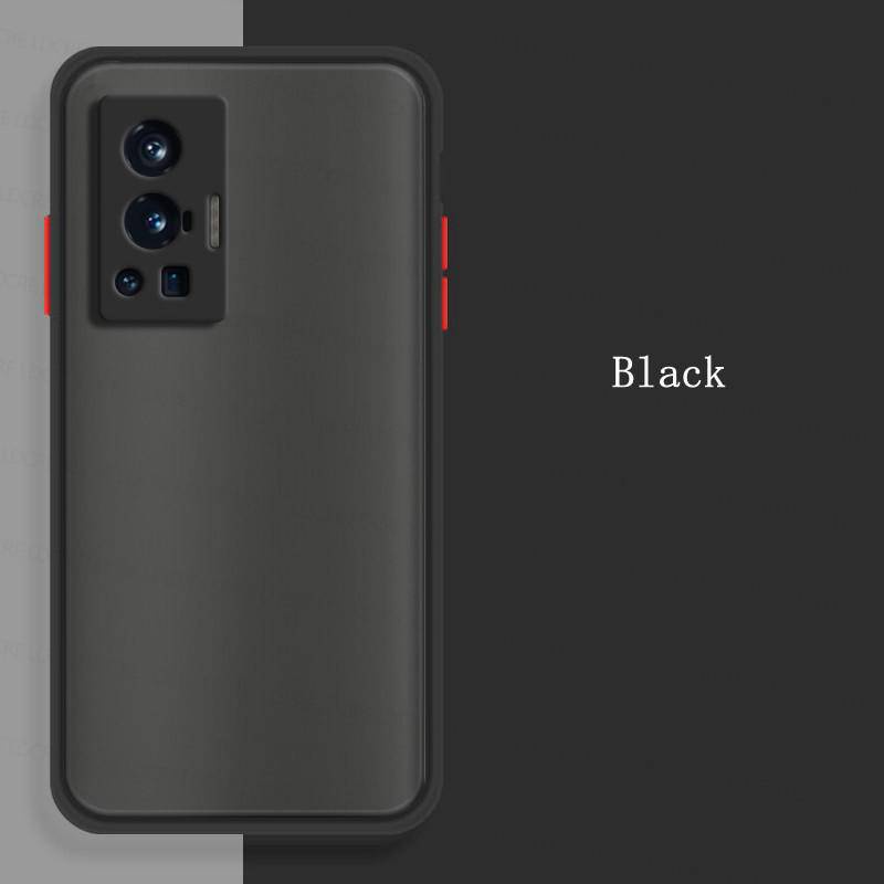 Case Bumper Silikon Matte Translucent Shockproof Cover vivo X80 X70 X60 X50 Pro X80Pro X70Pro X60Pro X50Pro