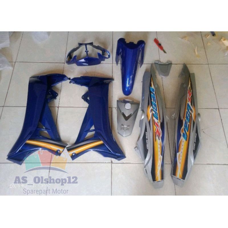 FULL BODY HALUS VEGA R NEW BIRU SILVER PLUS STRIPING