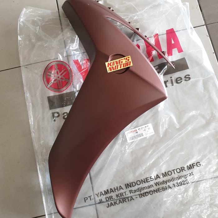 COVER DEPAN LEXI / SAYAP LEXI / LEGSHIELD LEXI COKLAT ASLI YAMAHA