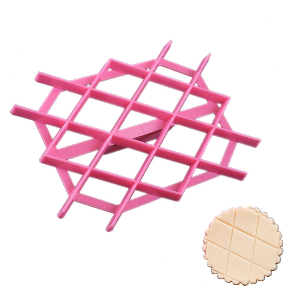 1 Pc Cetakan Pemotong Kue Bahan Plastik Bentuk Geometris