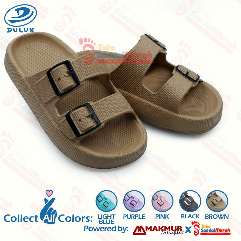 Toko Sandal Murah - Sandal Slop Perempuan Uk 36 - 40 / Sandal Daba  / Sandal Slide /  Sandal Slop Karet Ternyaman / Sandal Slop Perempuan Dewasa Model Gesfer [ TK Sandal Murah LDS 04 M 391 ]