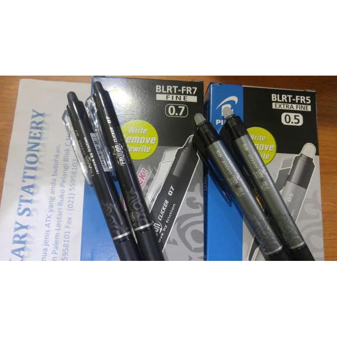 

HOT SALE Pulpen Pen Frixion Pilot ( pulpen yang bisa dihapus) Terjamin