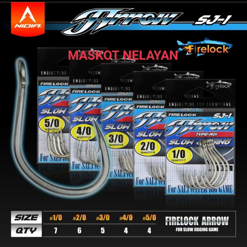 HOOK FIRELOCK  (SLOW JIGGING)