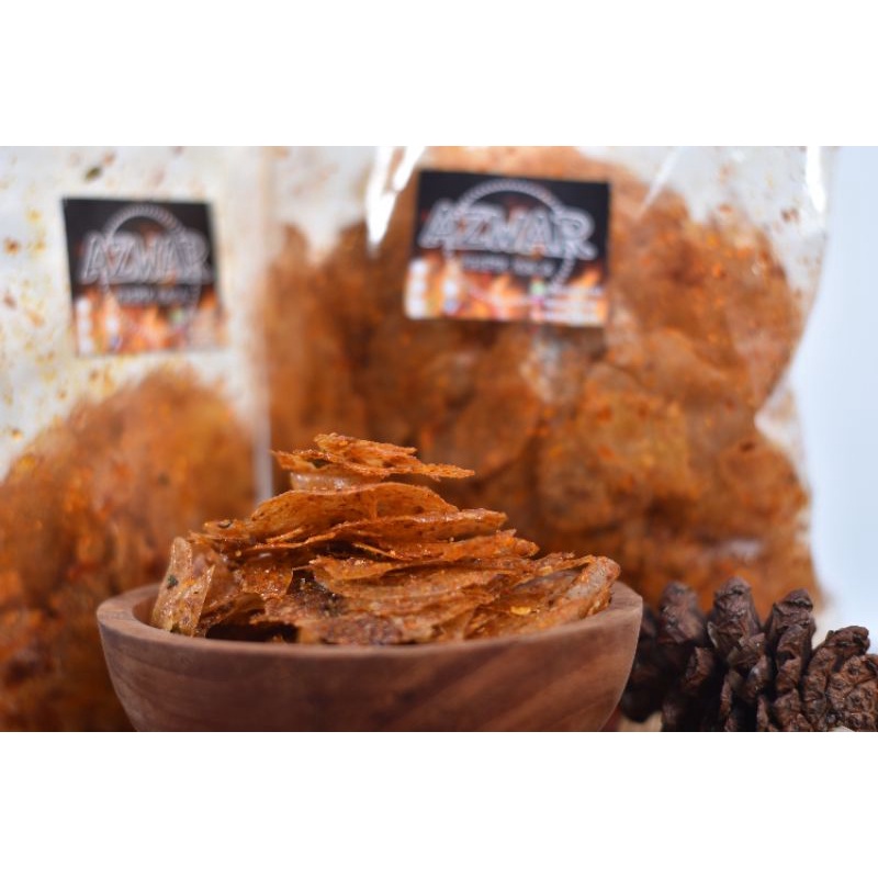 

1kg Kripik Kaca Azwar pedas Gurih