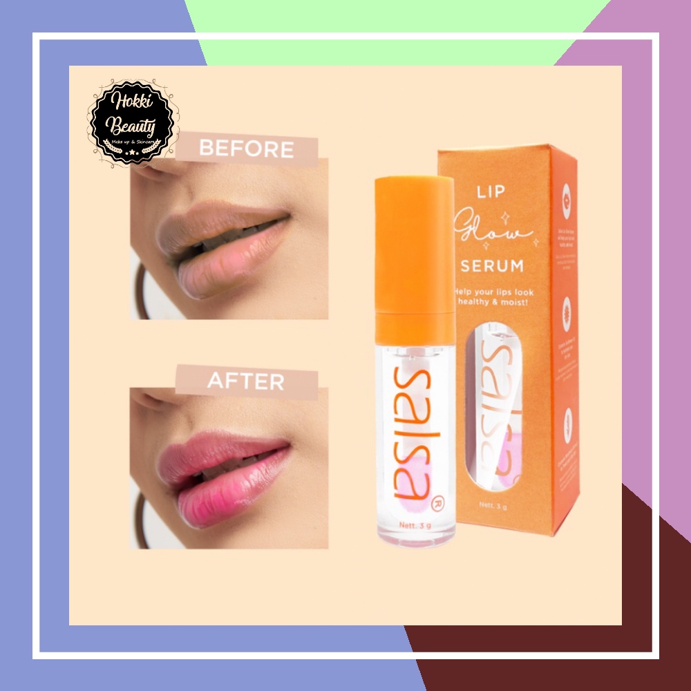 SALSA Lip Glow Serum (✔️BPOM) Lippie Serum Bibir BELI 24 PCS FREE 1 PCS