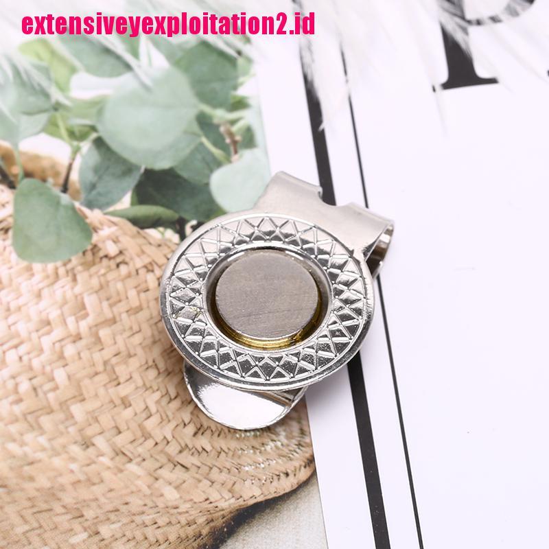 &lt; E2id &amp; &gt; 1pc Klip Penanda Bola golf Magnetik Profesional