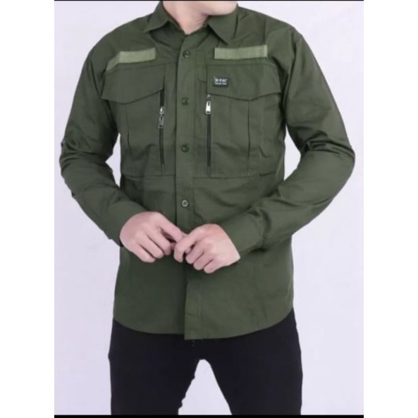 kemeja TACTICAL PREMIUM kemeja lapangan outdoor kemeja costum