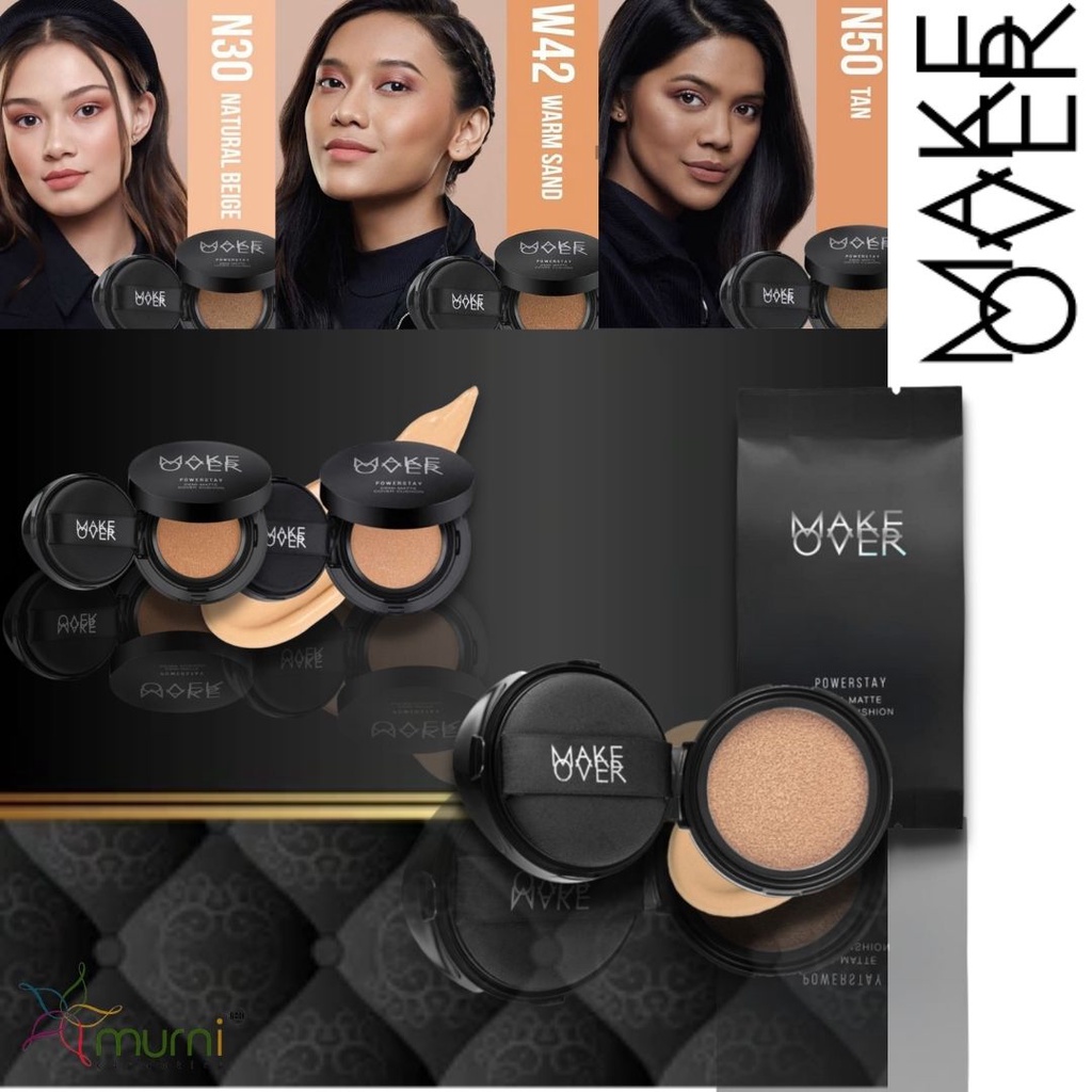 MAKE OVER Powerstay Demi Matte Cover Chusion 15g