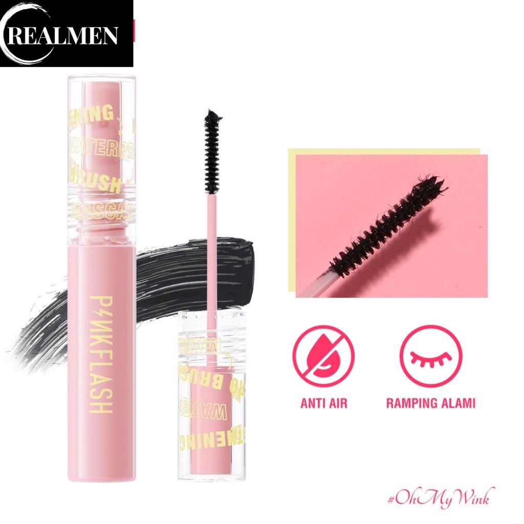 *RM* PINKFLASH OhMyWink Length Curled Ultrathin Fibre Waterproof Limitless Eyelash Skinny Mascara e10/ EYELASH BPOM