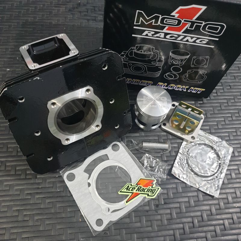 Blok Rx king Bore up 62 Moto 1 Racing membran kit Rxz kit set Bkn block rxking ori yamaha yp yp1 yp2