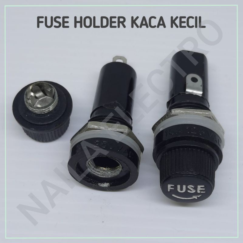 Holder Fuse Kecil / Rumah tempat Fuse Kecil- Fuse 10A Panel Mounting