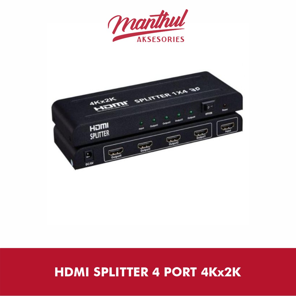 HDMI SPLITTER 4 PORT 4Kx2K