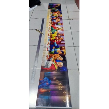 

Stiker Perjamuan Ukuran 180cm x 24cm sebanyak 10 Lembar