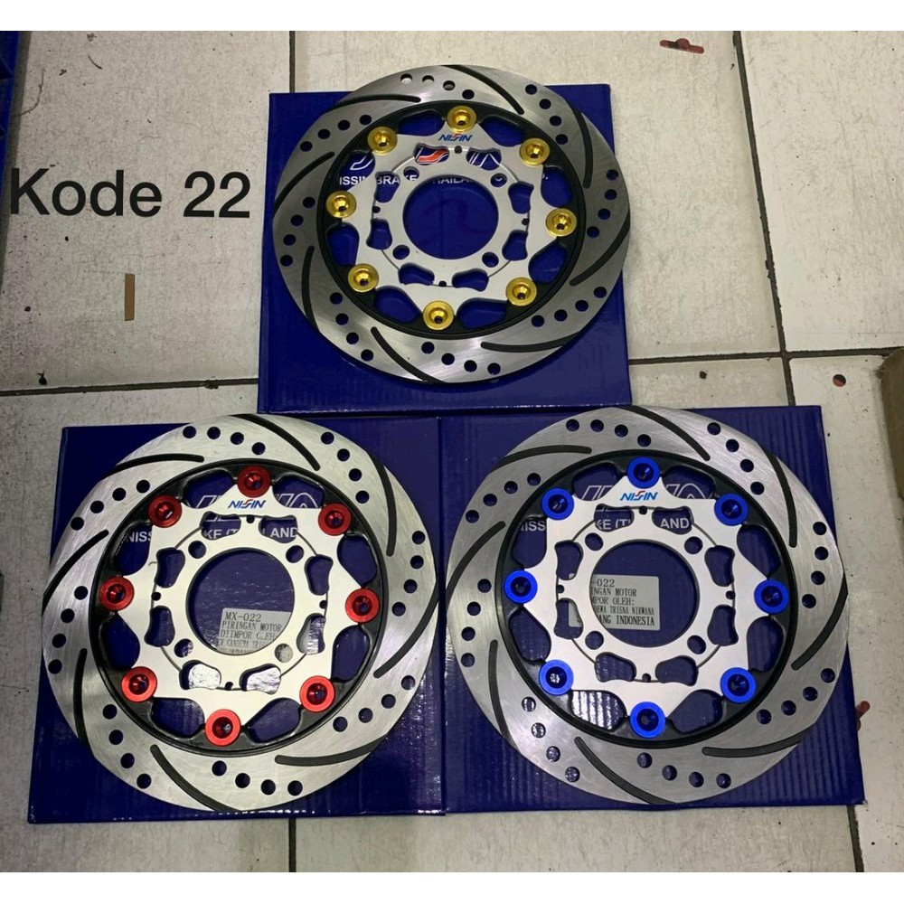 BARU Disck Diskbrake Piringan Cakram Depan Nissin 220mm Vario Beat Sco