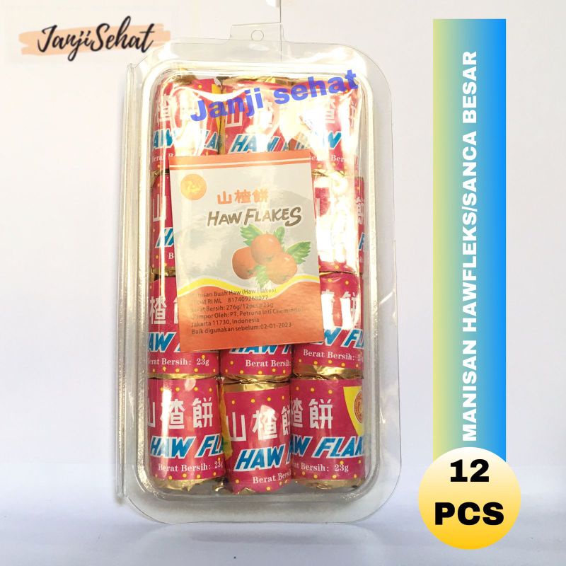 

Manisan Buah Hawflakes/Sanca besar(12pc)