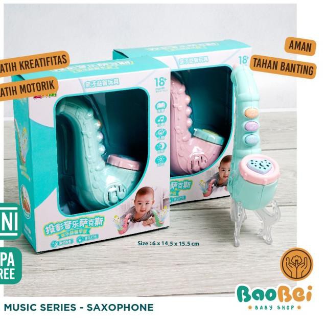 Best IQ Angel Saxophone Toys / Mainan Motorik Musik Anak / Mainan Terompet - Random 