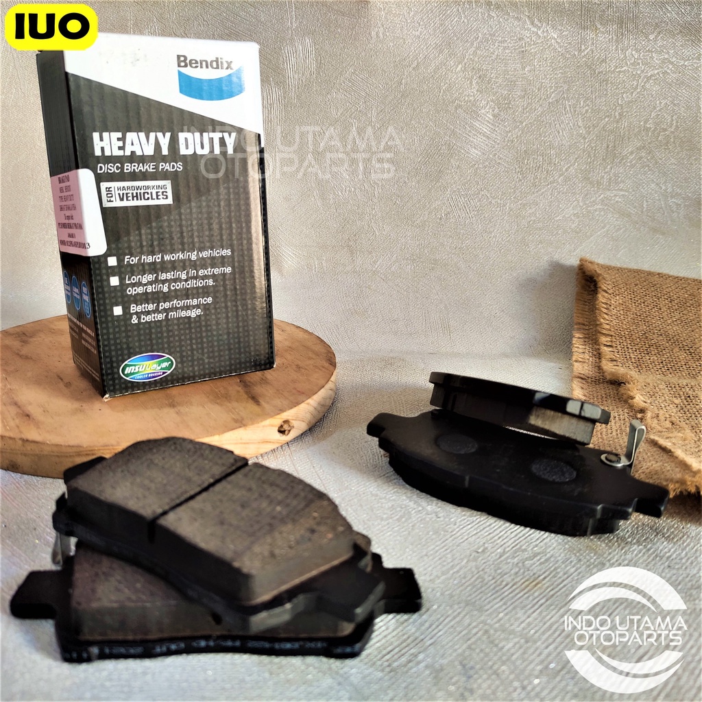 Brake Pad BENDIX Vios Limo Corolla Altis Kampas Rem BENDIX DB1422 HD