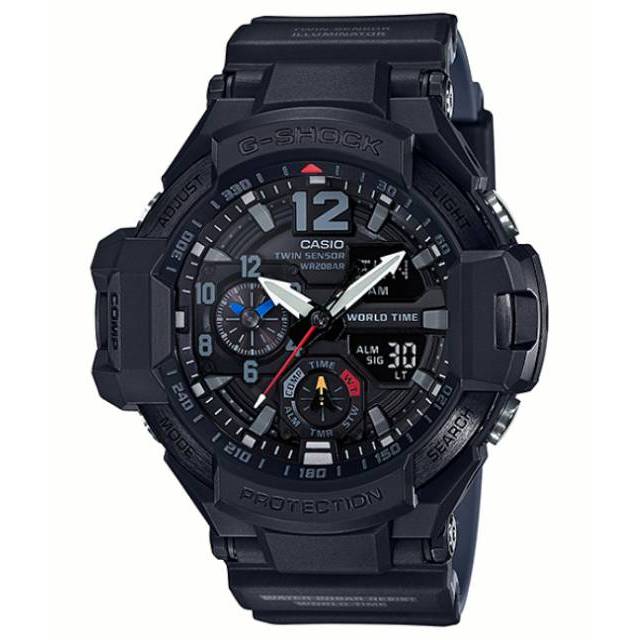 Jam Tangan Casio G-SHOCK Type GA-1100-1A1 Original / Garansi 2th / Casio Gshock GA-1100-1A1DR
