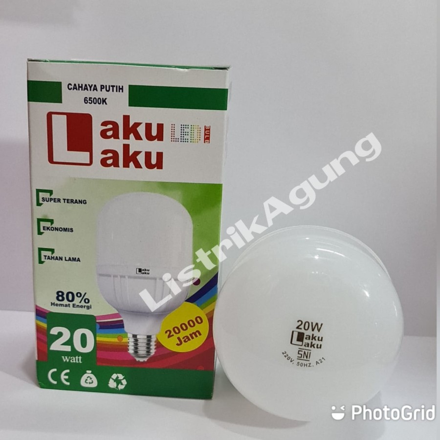 Lampu Bohlam Led 20w Kapsul Laku Laku T Bulb