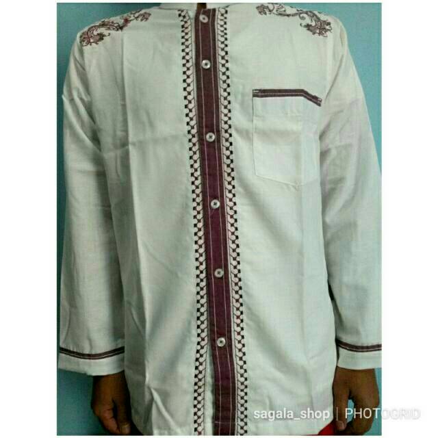 Baju Koko Al Lutfi lengan panjang
