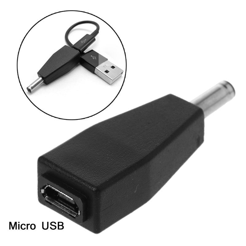 Btsg Micro USB Ke Untuk DC 3.5x1.35mm Adapter Laptop Charging Converter Konektor Colokan Cas Untuk Main Charging Con