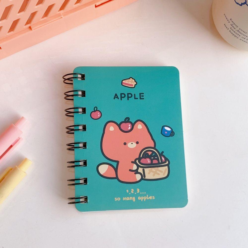 Mxbeauty Coil Notepad Portable Lucu Bebek Beruntung Bisnis Notebook Alat Tulis Siswa Buku Kata Mini