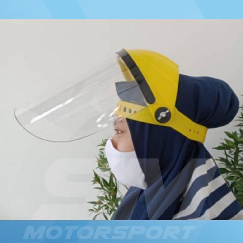 HELM Face Shield Faceshield Medis Dental APD Premium Pelindung Wajah Muka