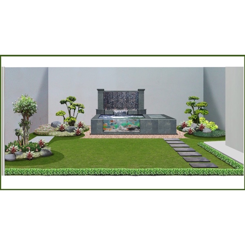 Jual jasa pembuatan kolam koi minimalis | Shopee Indonesia