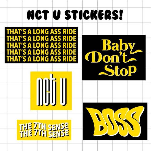 

NCT STIKER SET