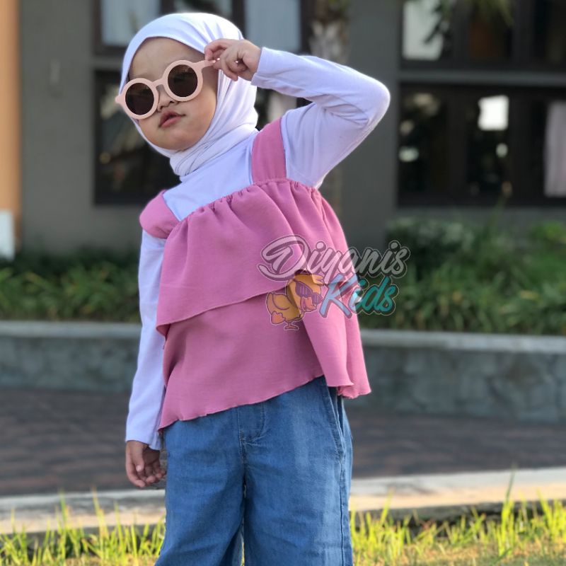 SUSAN blouse baju atasan anak perempuan 2-7 tahun bahan crincle airflow