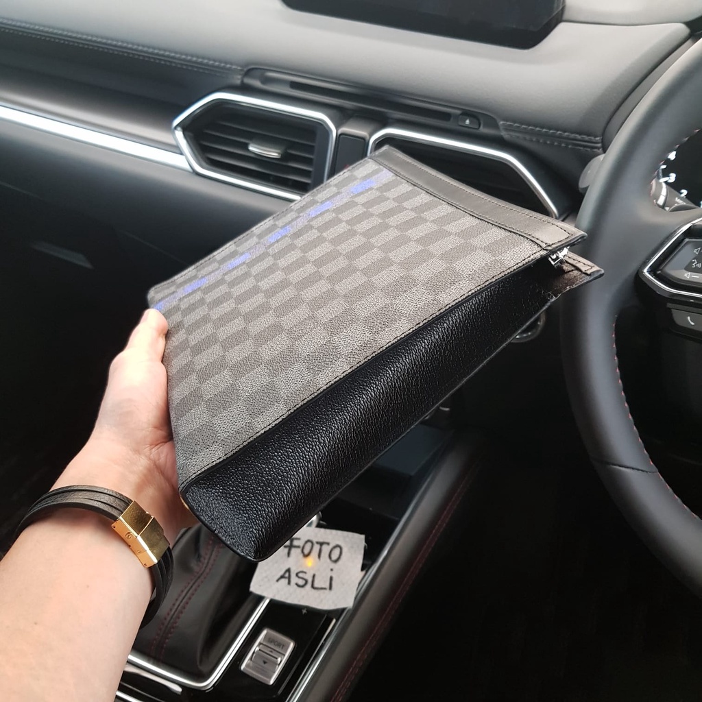 Clutch L Vuitton 501 ◇Free Sarung +BubbleWrap◇