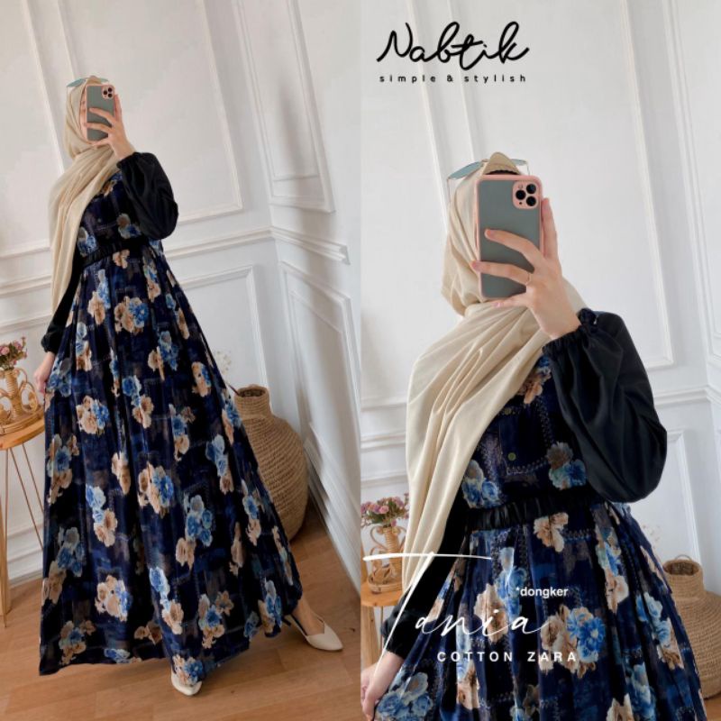 TANIA DRESS @140.000 ORI BY NABTIK