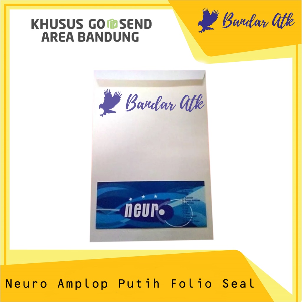 

KHUSUS GOSEND - NEURO Amplop Putih FOLIO SEAL [1 PACK]