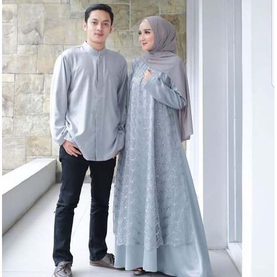 Baju Couple Suami Istri Sadil Couple Pasangan Muslimah