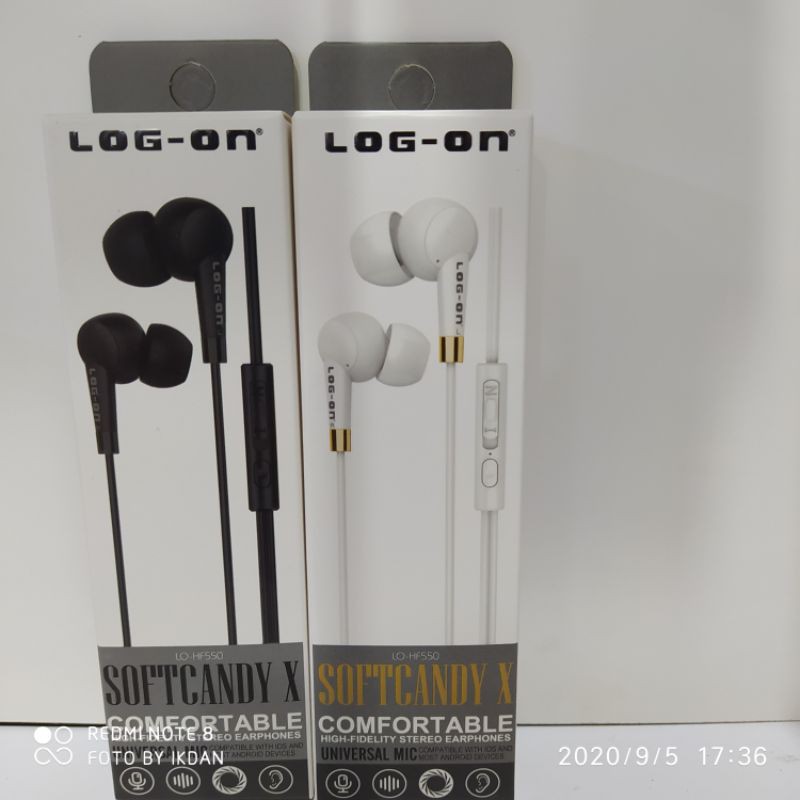 HEADSET LOG ON SOFTCANDY X LO-HF550