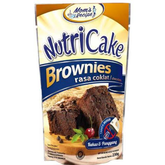

NUTRICAKE BROWNIES