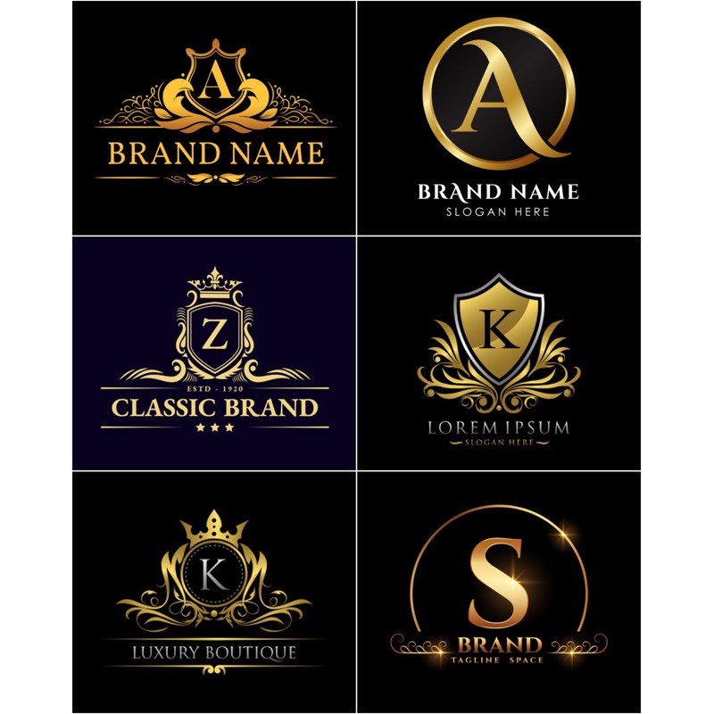 ARABELLA BLACK GOLD LOGO | JASA BIKIN DESAIN OLSHOP TERMURAH