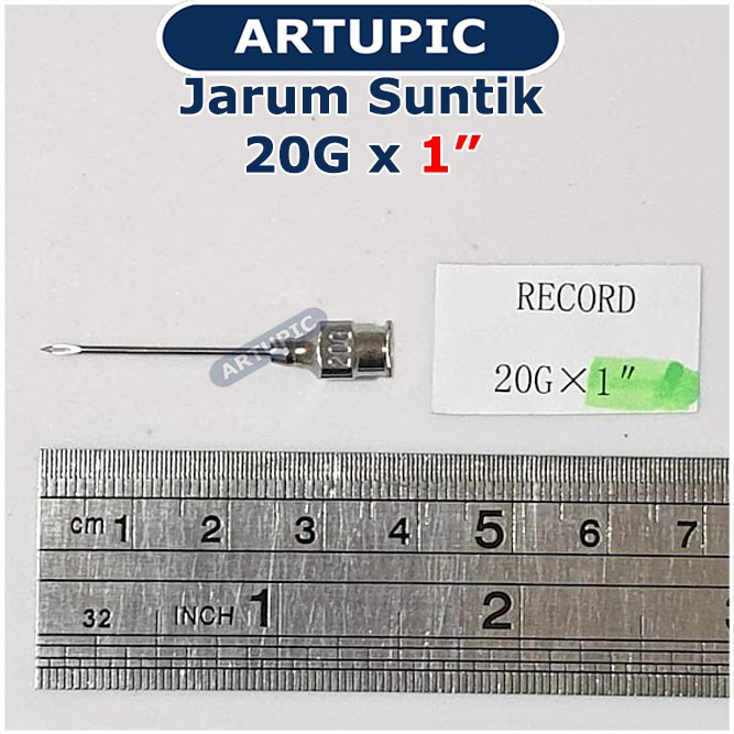 Jarum Suntik Vaksin Unggas Ayam 20G X 1 Inch Socorex 0.9 X 24 Mm Veterinary Hypodermic Needles