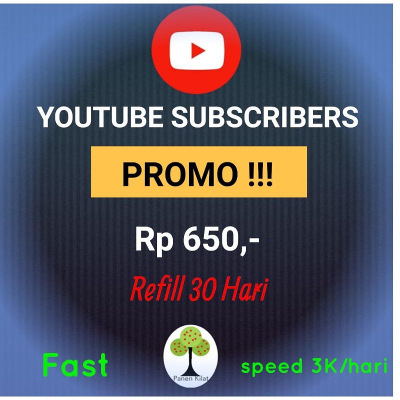 Promo Youtube subscribe