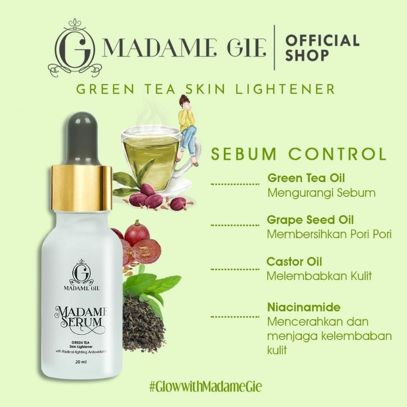 MADAME GIE Madame Serum Skin Care Face Serum Serum Wajah