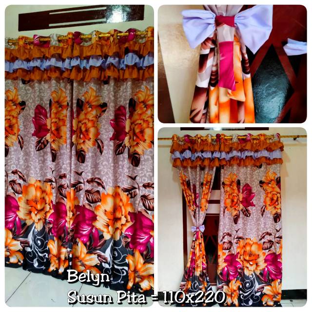 

Orden motif belyn pita susun