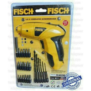 BOR CHARGER / BOR TANPA LISTRIK / BOR TANPA KABEL / CORDLES FISCH
