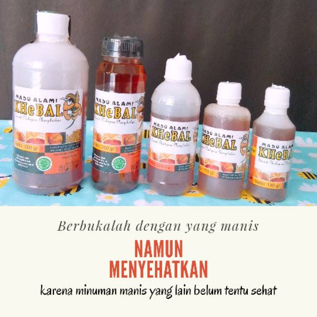 

Madu khebal kemasan ekonomis