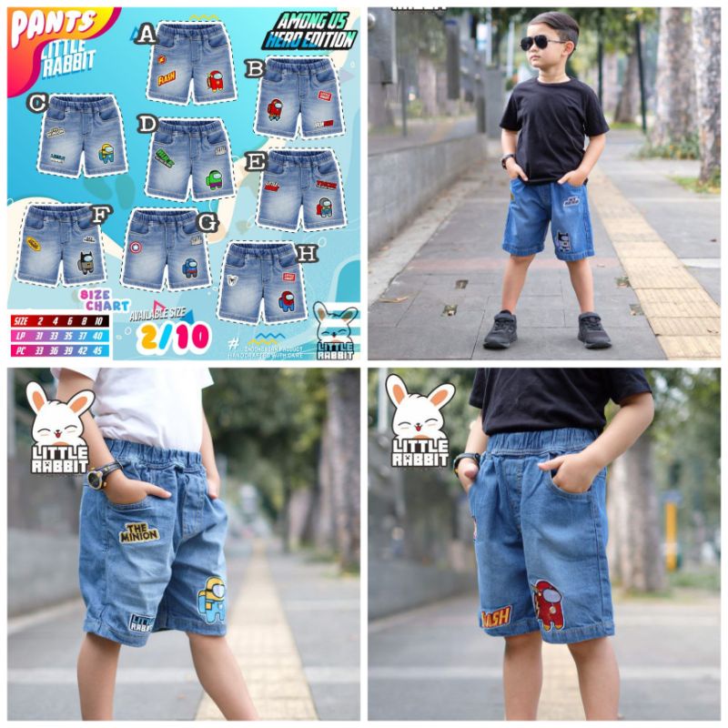 shortpants jeans 1-8th