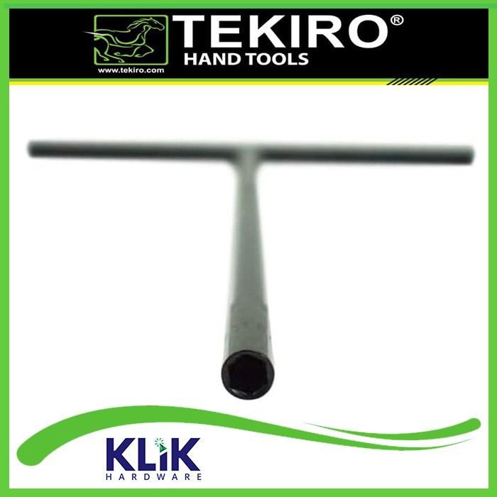 TEKIRO Kunci Sok Sock Shock T - Kunci T Tekiro Pilih Ukuran 8 10 11 12 14 mm