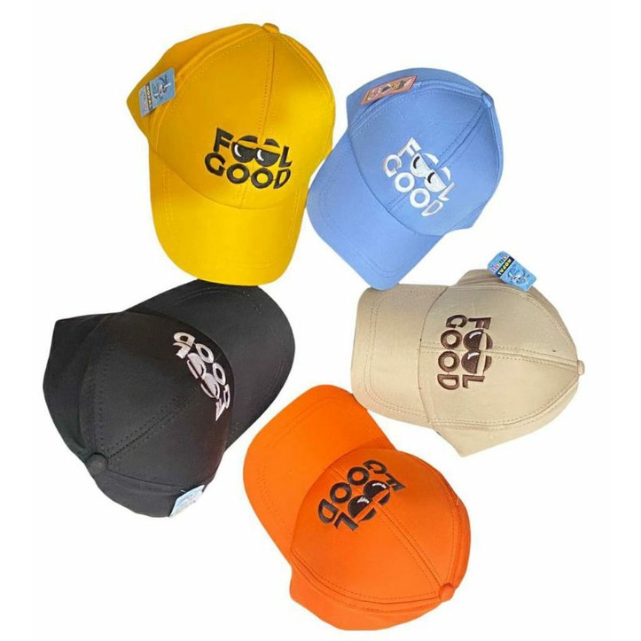 topi anak fool good topi anak bordir topi baseball bordir anak anak topi anak lucu usia 2-8 tahun