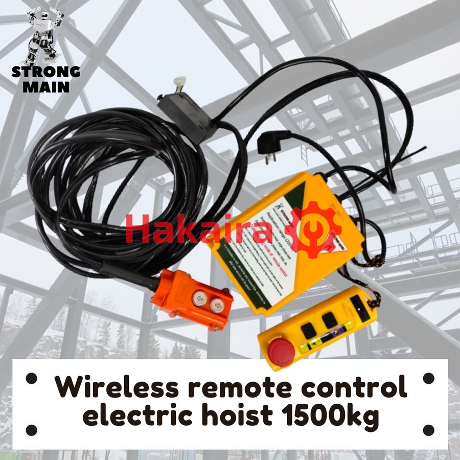 wireless Remote Control Electric Hoist 1500Kg