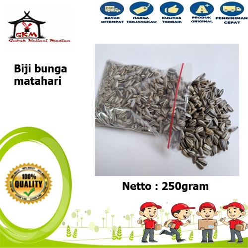 Biji Bunga Matahari 250gram