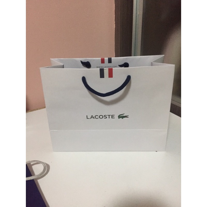 

LACOSTE paper bag 29x22cm